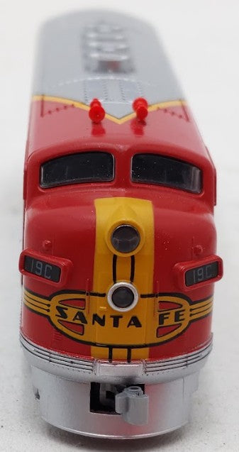 Kato 176-1110 N Scale ATSF Warbonnet F3A Diesel Locomotive #19C with DCC EX/Box