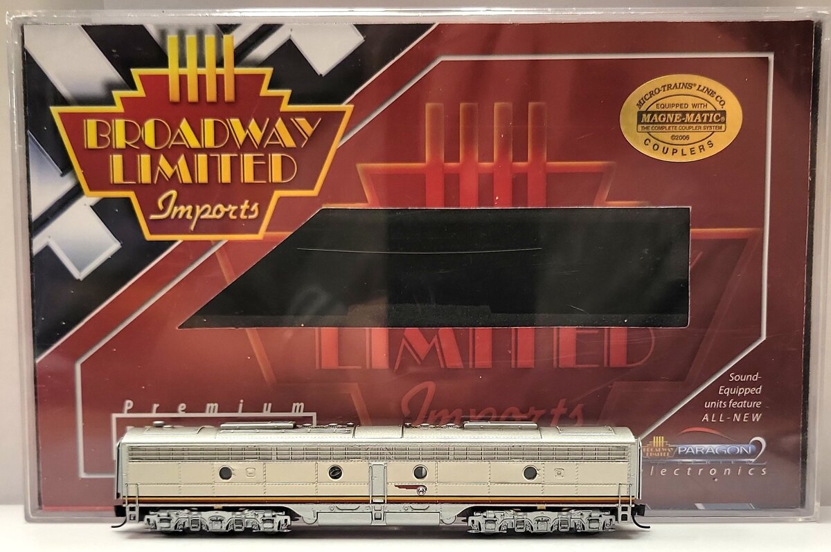 Broadway Limited 519 N Scale Santa Fe EMD E8B Diesel Locomotive w/ Sound #84A LN/Box