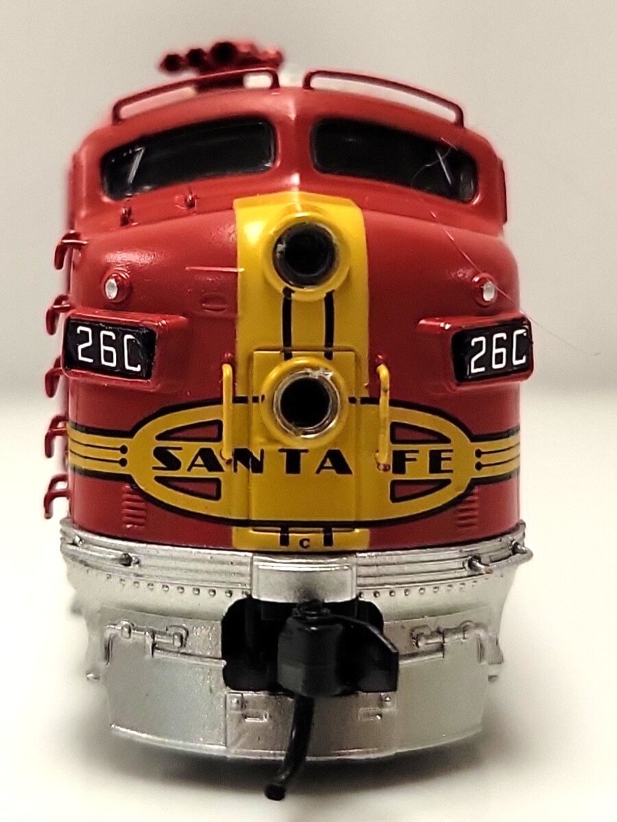Broadway Limited 6837 N ATSF EMD F3A Diesel Locomotive Sound/DC/DCC #26C LN/Box