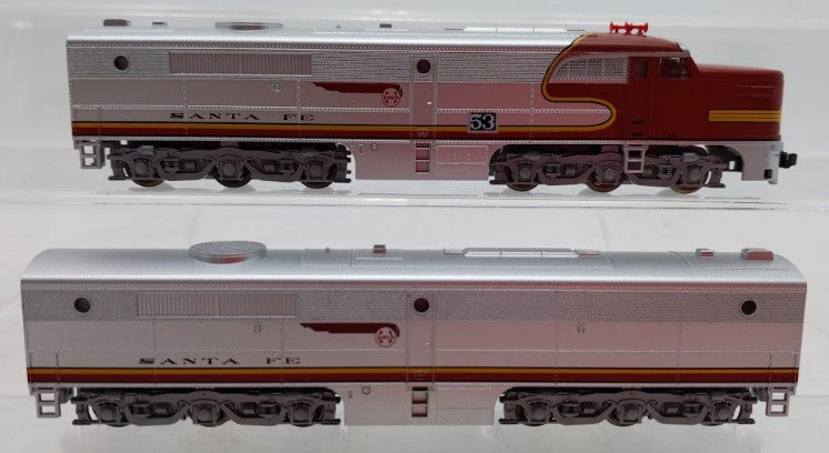 Kato 106-0502 N Scale Santa Fe A-B Diesel Locomotive Set with DCC LN/Box