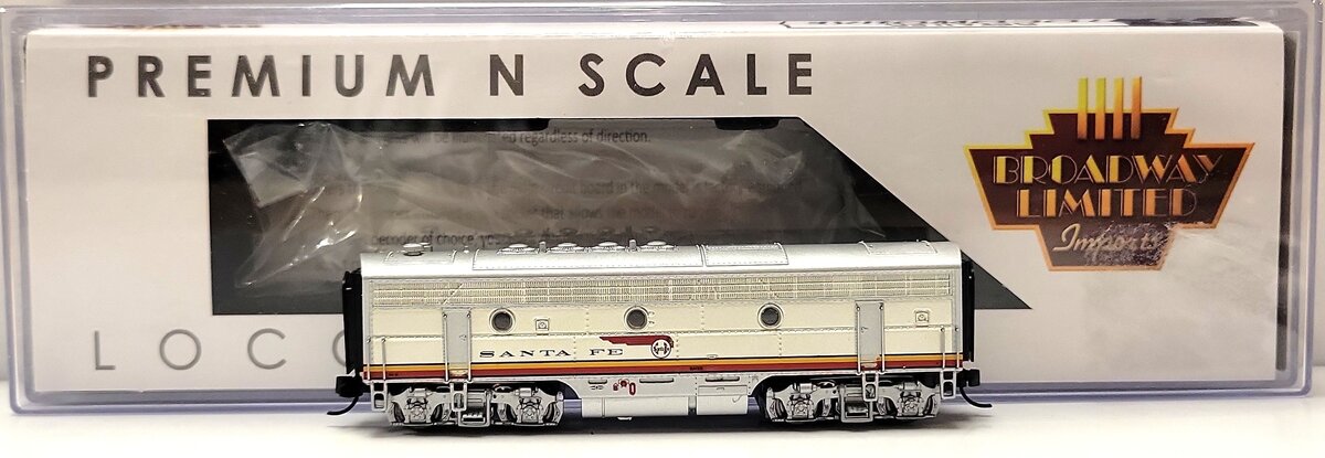 Broadway Limited 9055 N ATSF EMD F3B Diesel Locomotive #36B EX/Box