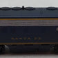 Weathered Kato N Scale Santa Fe EMD F7A Cigar Band Diesel Locomotive #235 EX