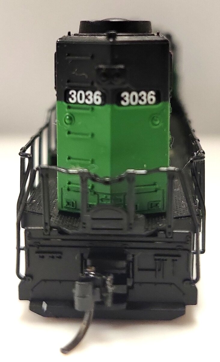 Atlas 48503 N Scale Burlington Northern GP-40 Diesel Locomotive #3036 EX/Box