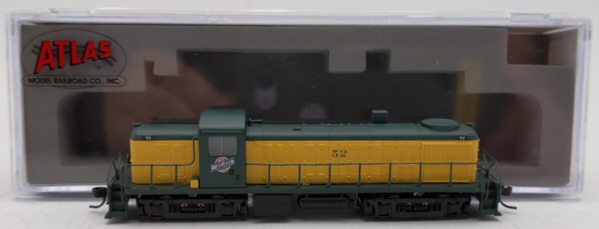 Atlas 40005038 N Scale C&NW RS-2 Diesel Locomotive #52 with DCC LN/Box