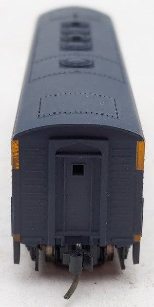 Weathered Kato N Santa Fe Cigar Band EMD F7 Powered B-Unit Diesel Loco w DCC EX
