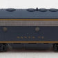 Weathered Kato N Santa Fe Cigar Band EMD F7 Powered B-Unit Diesel Loco w DCC EX