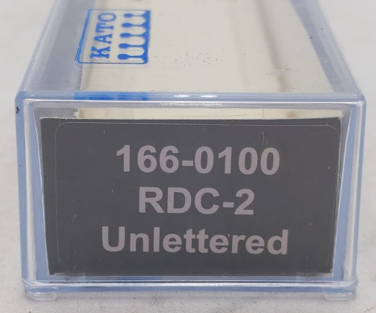 Kato 166-0100 N Scale Unlettered RDC-2 Passenger/Baggage Car LN/Box