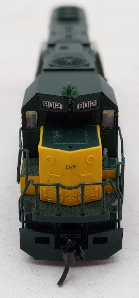 Atlas 49004 N Scale Chicago & North Western SD-60 Diesel Locomotive #8012 w DCC LN/Box