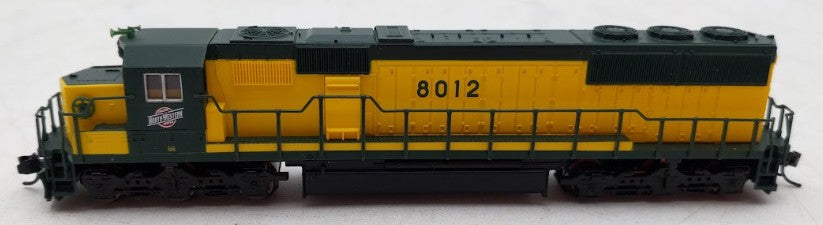 Atlas 49004 N Scale Chicago & North Western SD-60 Diesel Locomotive #8012 w DCC LN/Box