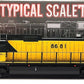 Scale Trains SXT10734 N Chicago & Northwestern GE C44-9W Diesel Locomotive #8681 LN/Box