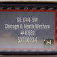 Scale Trains SXT10734 N Chicago & Northwestern GE C44-9W Diesel Locomotive #8681 LN/Box