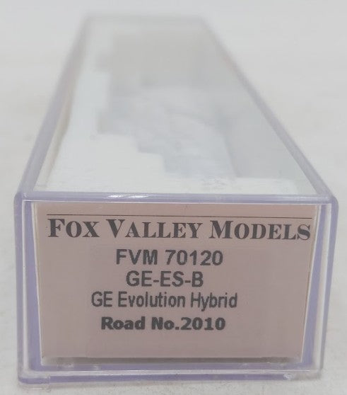 Fox Valley Models 70120 N Scale GEVO GE Hybrid Demonstrator Diesel #2010 w/ DCC VG/Box