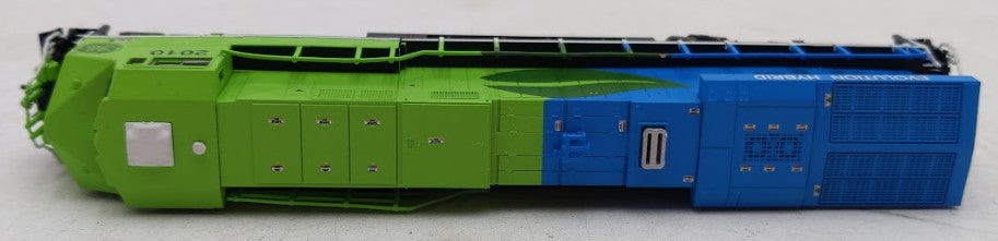 Fox Valley Models 70120 N Scale GEVO GE Hybrid Demonstrator Diesel #2010 w/ DCC VG/Box
