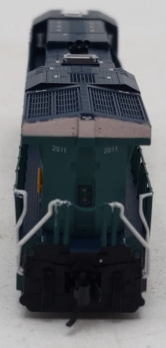 Fox Valley Models 70309 N Scale GE ES44DC Demonstrator Locomotive #2011 w DCC VG/Box