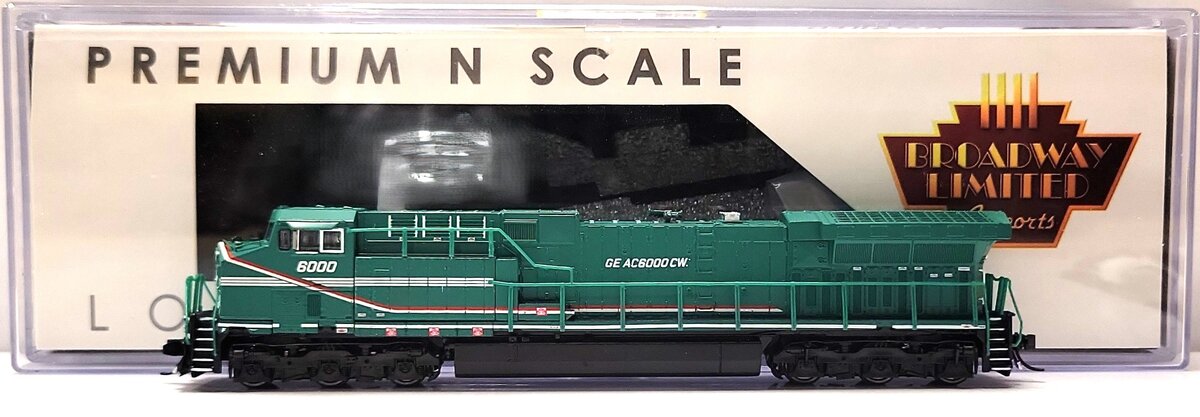 Broadway Limited 8597 N GE Demo AC6000 Diesel Locomotive #6000