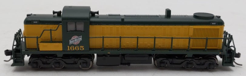 Atlas 40005494 N Scale Chicago & North Western RSD4/5 Diesel Engine #1665 EX/Box