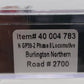 Atlas 40004783 N Burlington Northern GP39-2 Diesel Locomotive #2700 w/ DCC/Sound EX/Box