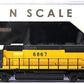 Broadway Limited 7956 N C&NW EMD SD40-2 Diesel Locomotive - Sound/DC/DCC #6867