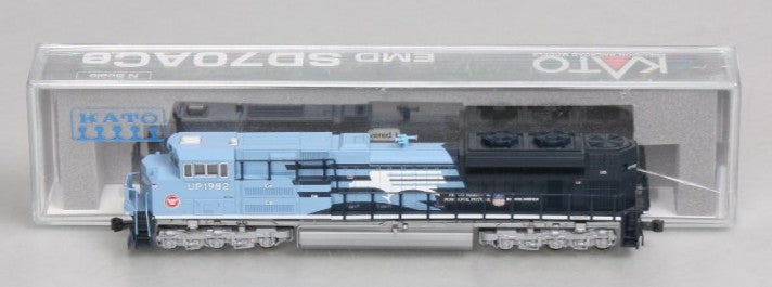Kato 176-8408 N Scale UP Heritage/MoPac SD70ACe Powered Diesel with DCC EX/Box