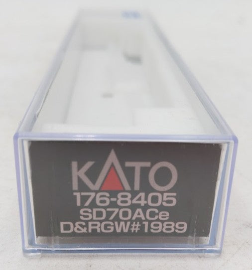 Kato 176-8405 N UP Heritage/D&RGW SD70ACe Powered Diesel Locomotive #1989 w/DCC EX/Box