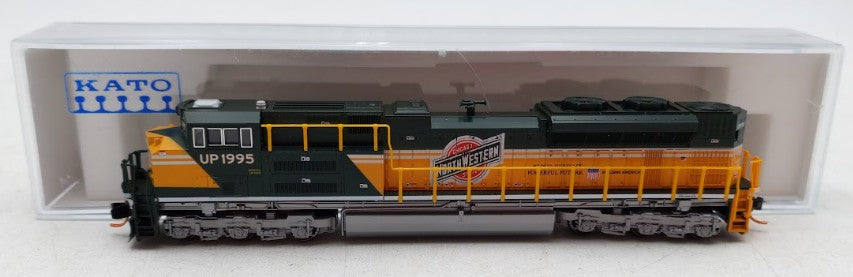 Kato 176-8407 N Scale UP Heritage/C&NW SD70ACe Diesel Loco #1995 w DCC LN/Box
