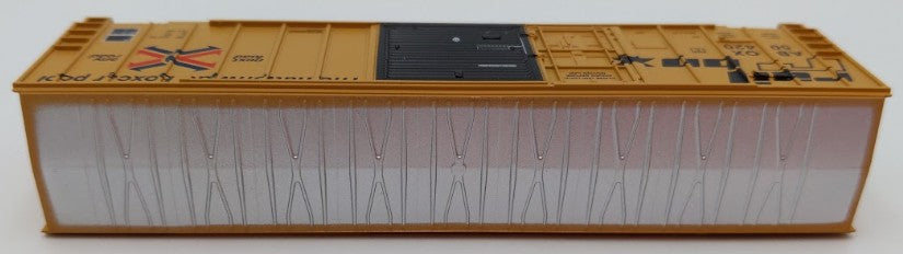 Athearn 20080 N Scale Railbox 50' FMC Ex-Post Combo Door Box Car #50420 VG/Box