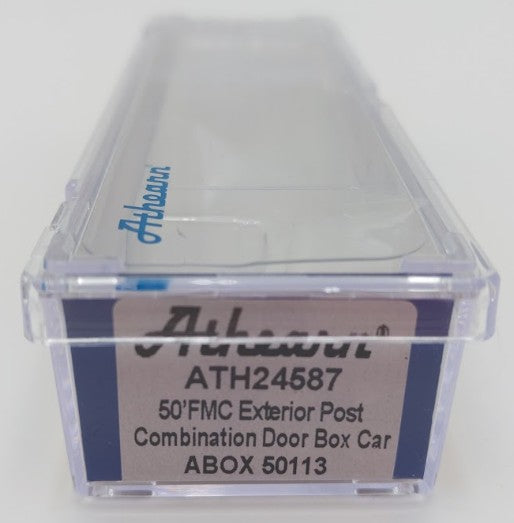 Athearn ATH24587 N Scale Railbox 50' FMC Ex-Post Combo Door Box Car #50113