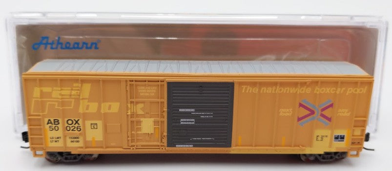 Athearn ATH24577 N Scale Railbox 50' FMC Exterior Post Combo Door Box #50026