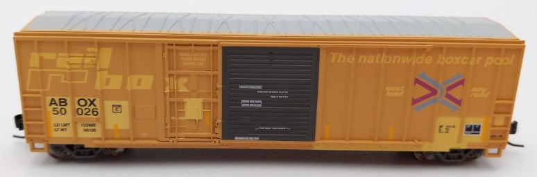Athearn ATH24577 N Scale Railbox 50' FMC Exterior Post Combo Door Box #50026