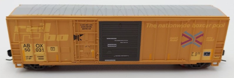 Athearn ATH24578 N Scale Railbox 50' FMC Ex-Post Combo Door Box Car #50031
