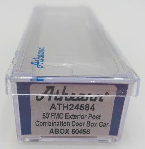 Athearn ATH24584 N Scale Railbox 50' FMC Ex-Post Combo Door Box Car #50456 EX/Box