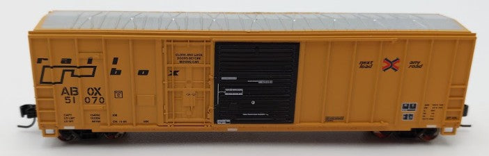 Athearn ATH20085 N Scale Railbox 50' FMC Ex-Post Combo Door Box Car #51070 EX/Box