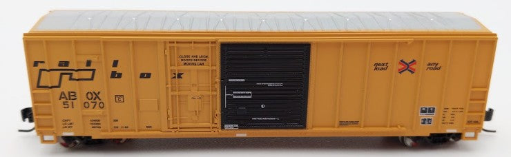 Athearn ATH20085 N Scale Railbox 50' FMC Ex-Post Combo Door Box Car #51070 EX/Box