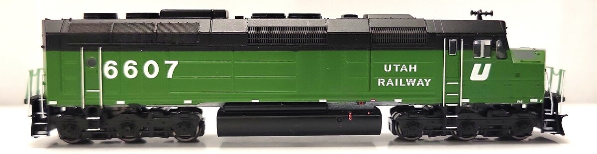 Athearn 22355 N Utah Railway EMD F45 Diesel Locomotive #6607 w/ DCC & Sound LN/Box