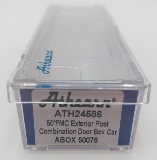 Athearn ATH24586 N Scale Railbox 50' FMC Ex-Post Combo Door Box Car #50078