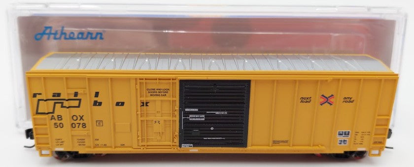 Athearn ATH24586 N Scale Railbox 50' FMC Ex-Post Combo Door Box Car #50078