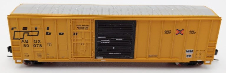 Athearn ATH24586 N Scale Railbox 50' FMC Ex-Post Combo Door Box Car #50078