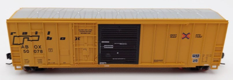 Athearn ATH24586 N Scale Railbox 50' FMC Ex-Post Combo Door Box Car #50078