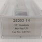 Trainworx Inc 25203-14 N Missouri Pacific 52' 6" Corrugated Gondola Car #640763