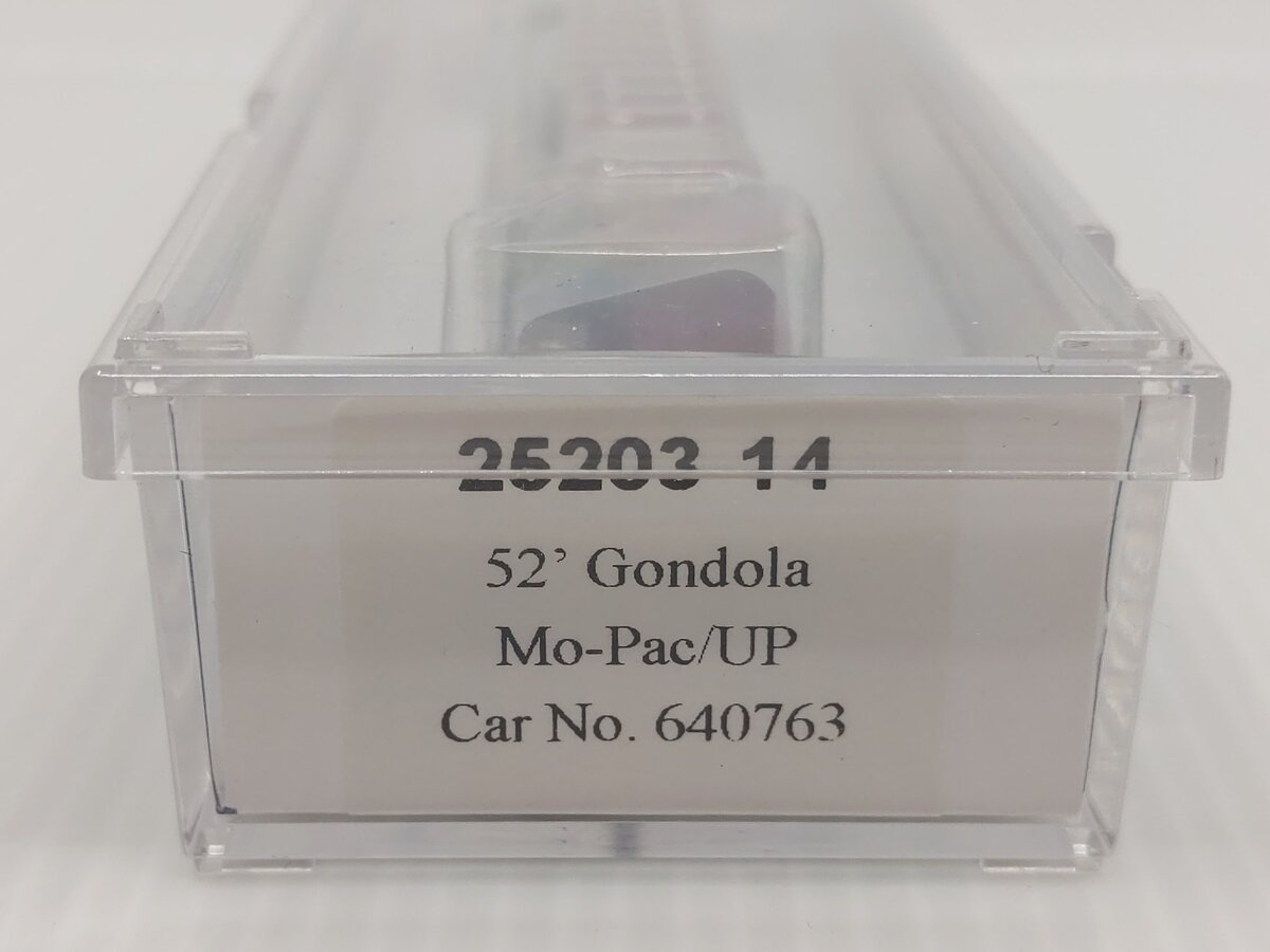 Trainworx Inc 25203-14 N Missouri Pacific 52' 6" Corrugated Gondola Car #640763