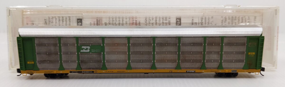Micro-Trains 11100030 N BN 89' Tri-Level Closed Auto Rack #820914 EX/Box