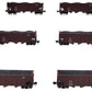 Broadway Limited 3123 N C&NW Class H2A 3-Bay Hopper w/Load Set A (Pack of 6) LN/Box