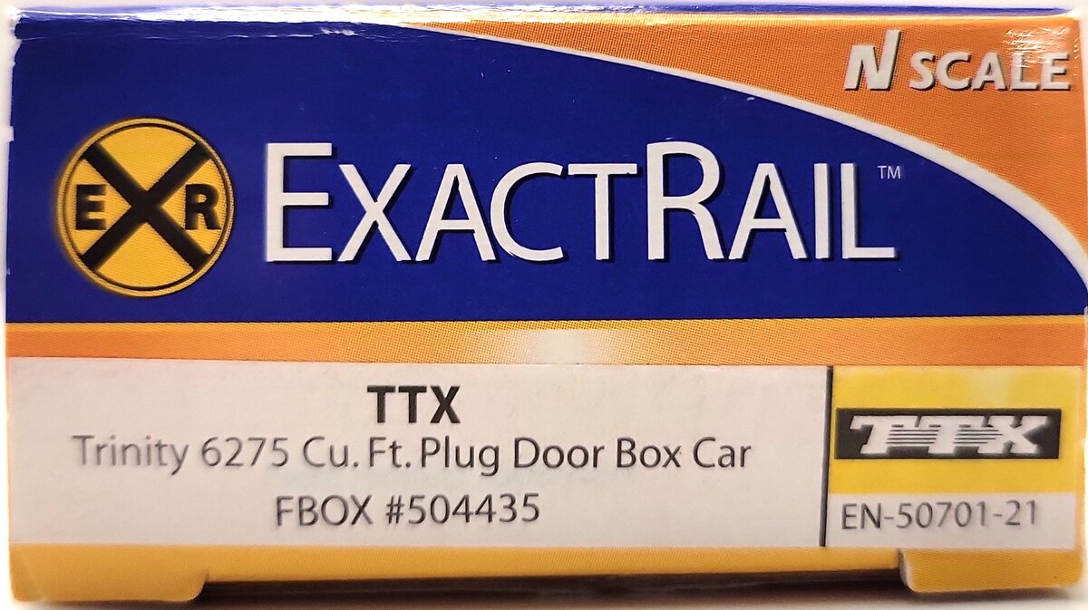 Exact Rail EN-50701-21 HO Scale FBOX 