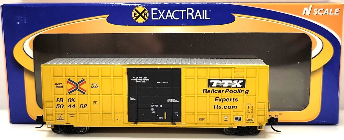 ExactRail EN-50701-24 N TTX 50' Hy-Cube Box #504462 LN/Box