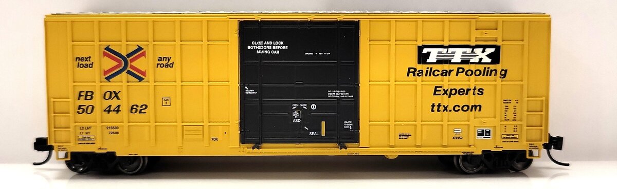 ExactRail EN-50701-24 N TTX 50' Hy-Cube Box #504462 LN/Box