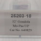 Trainworx Inc 25203-18 N Missouri Pacific 52' 6" Corrugated Gondola Car #640829 NIB