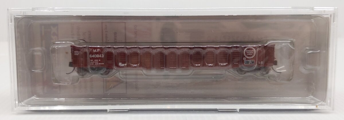 Trainworx Inc 25203-12 N Missouri Pacific 52' 6" Corrugated Gondola Car #640843 LN/Box