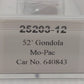 Trainworx Inc 25203-12 N Missouri Pacific 52' 6" Corrugated Gondola Car #640843
