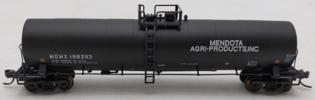 Atlas 30773 N Scale Mendota MGMX 23,500 Gallon Tank Car #198293 LN/Box