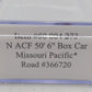 Atlas 50004273 N Scale Missouri Pacific ACF® 50' 6" Box Car #366720 LN/Box